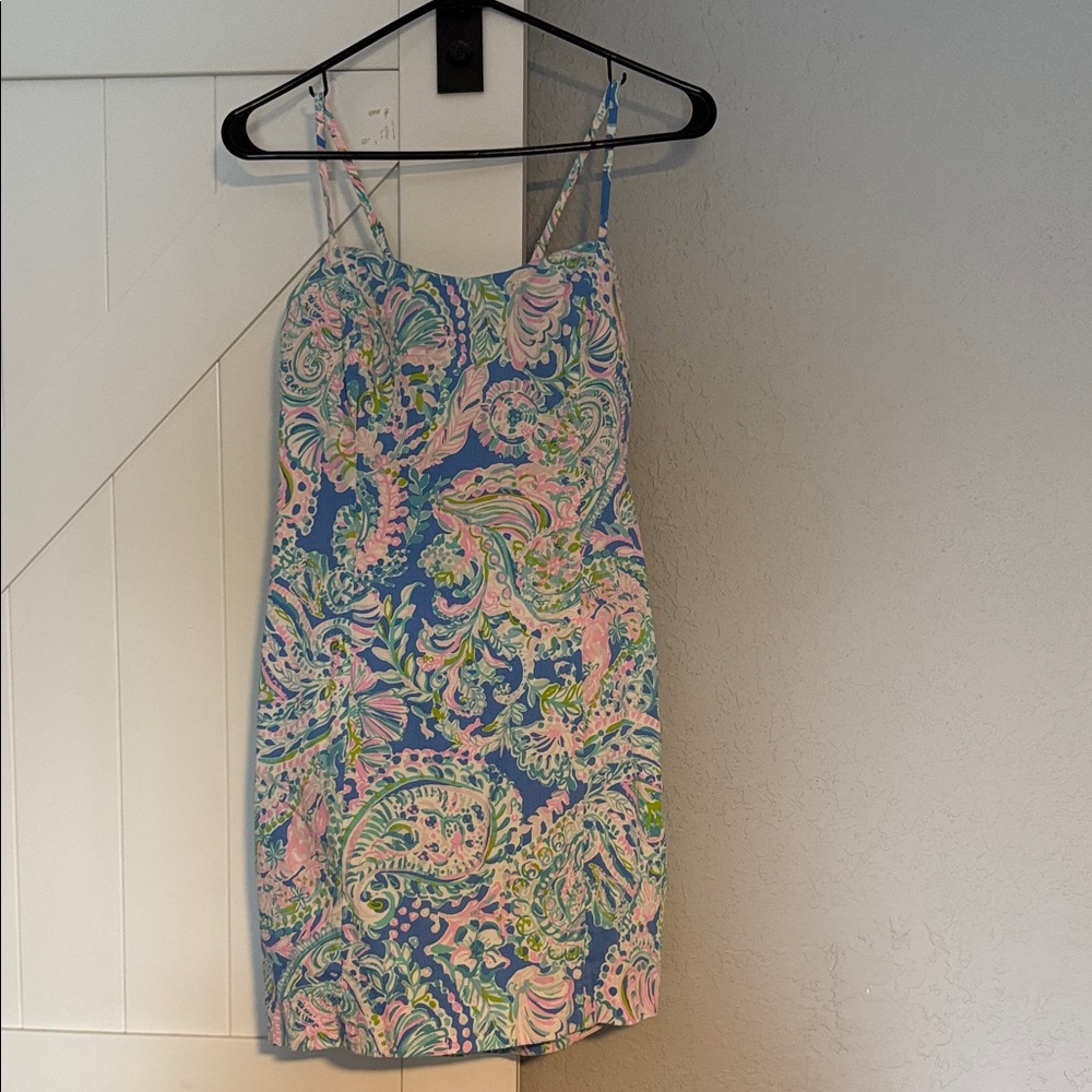 Lilly Pulitzer Vibrant Paisley Mini Dress